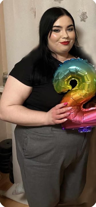 Wiktoria przed metamorfozą